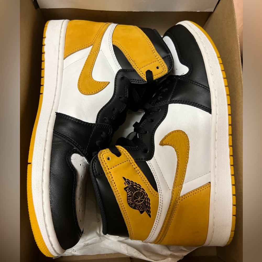 Jordan 1 high yellow ochre